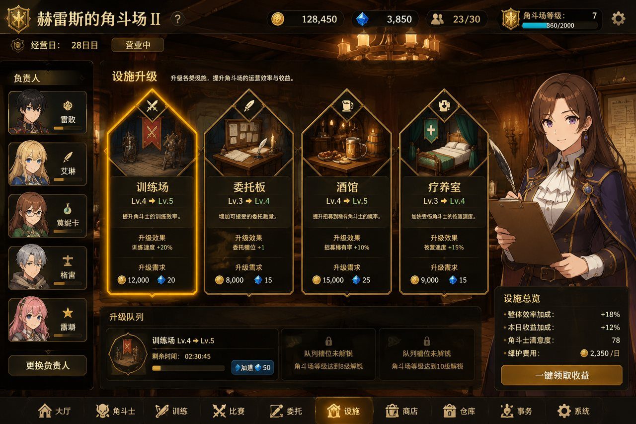 赫雷斯的角斗场Ⅱ 玩法展示 预览图 8