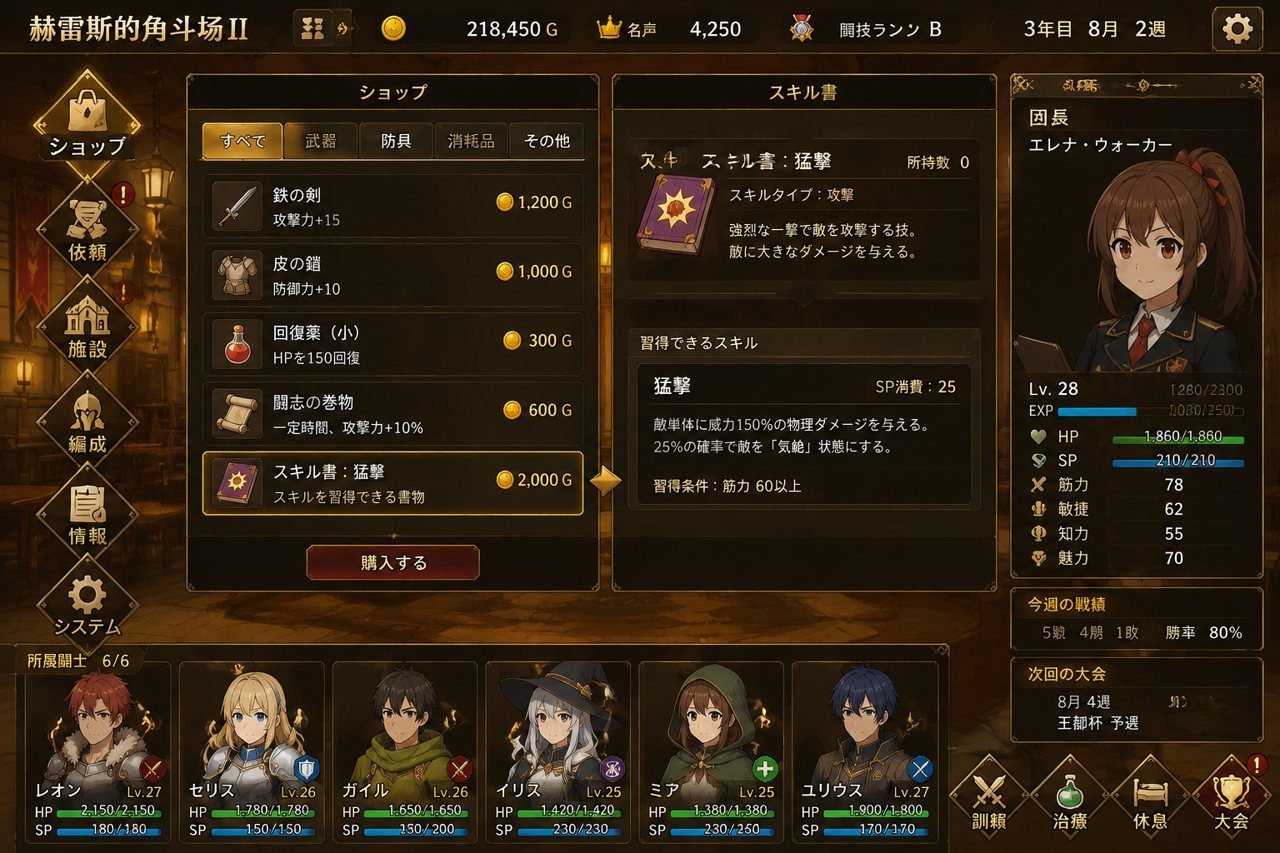赫雷斯的角斗场Ⅱ 王女与忍者 资料图 6